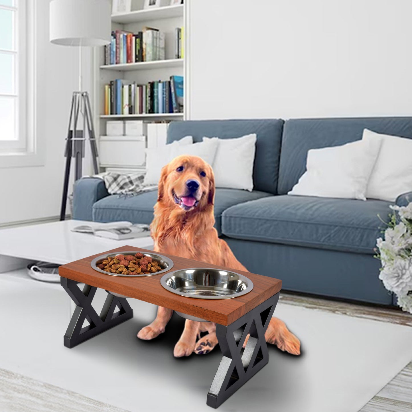 Rocky Elevated Dog Feeder