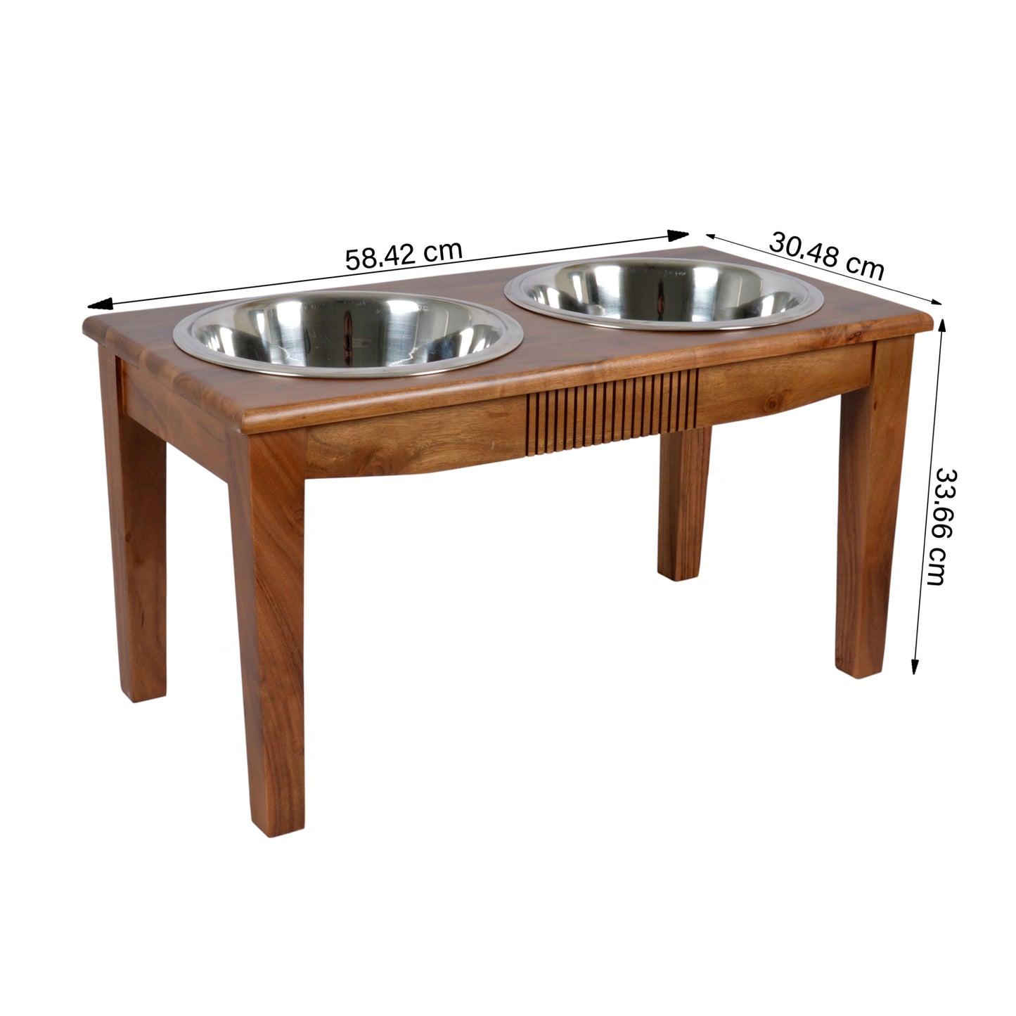 Fluffy Elevated Dog Feeder