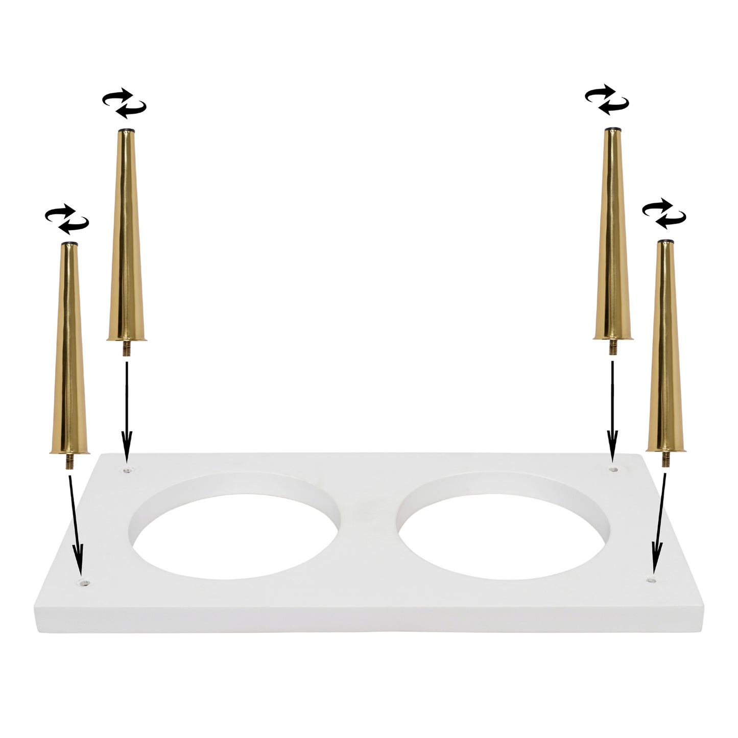 Sasha Elevated Dog Feeder