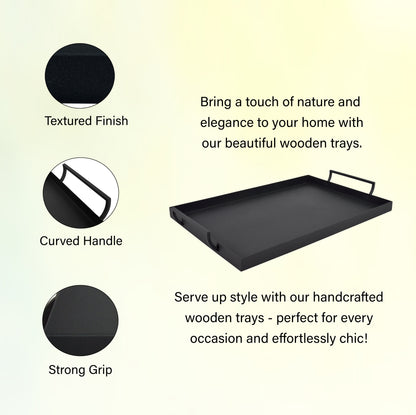 Anaya Metal Tray With Handle