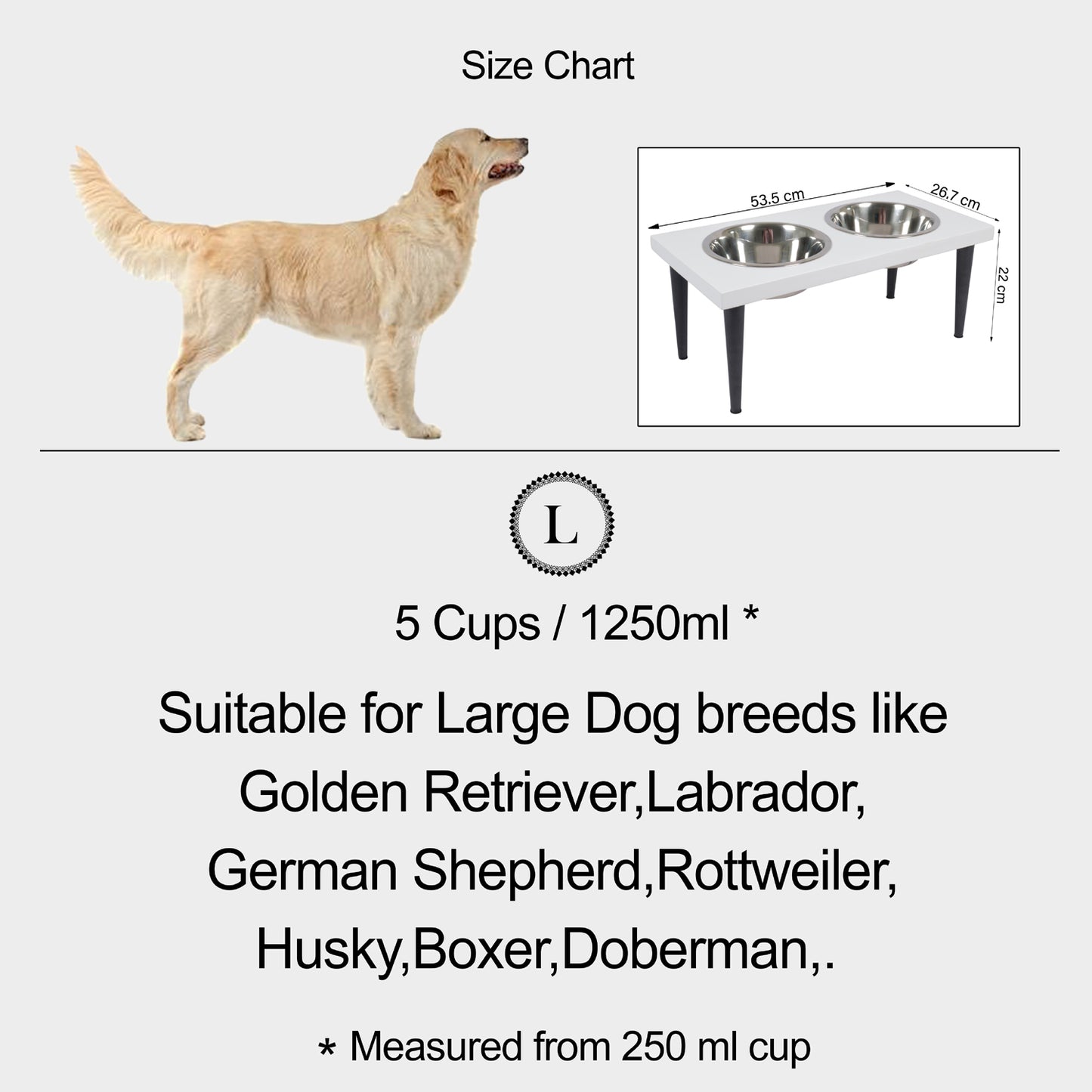 Lucy Elevated Dog Feeder