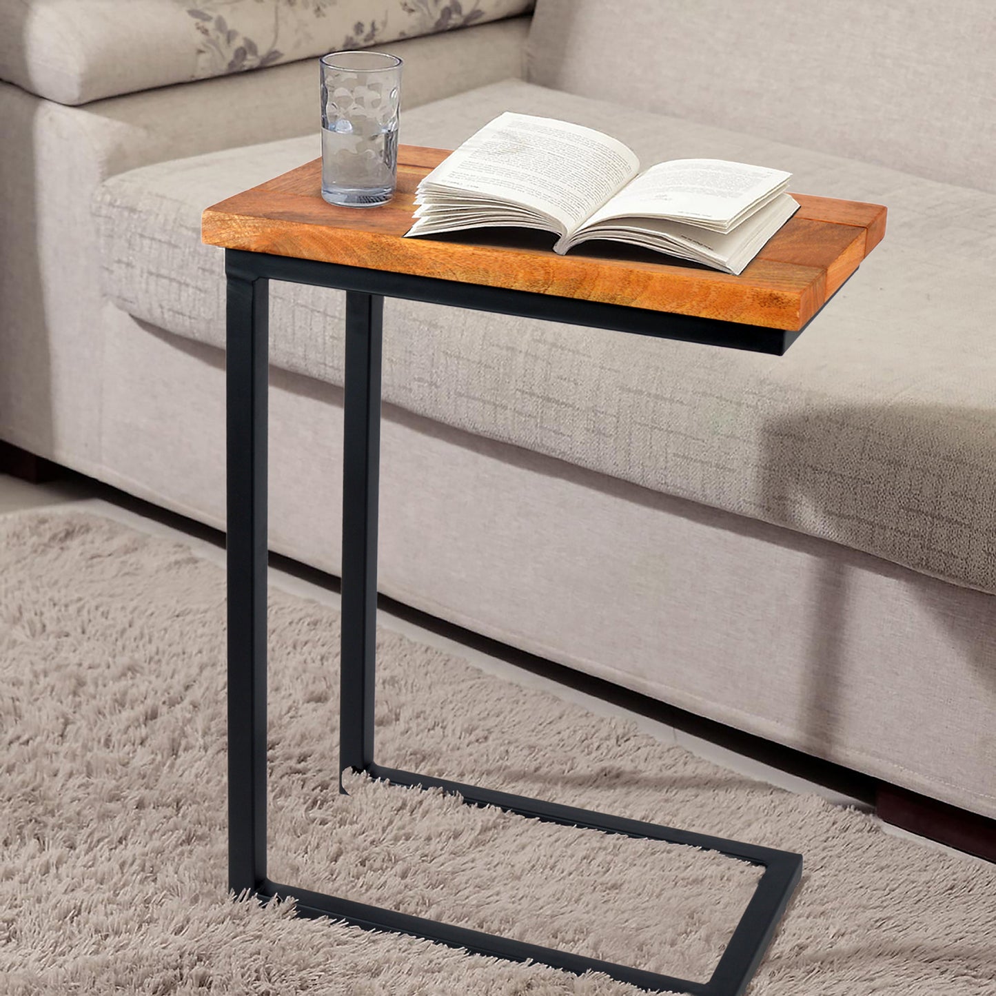 Noor Wooden C Table