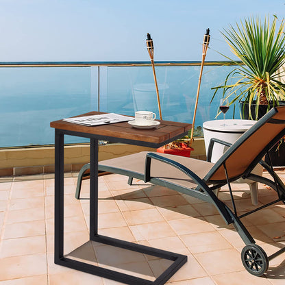 Clara Wooden C Table