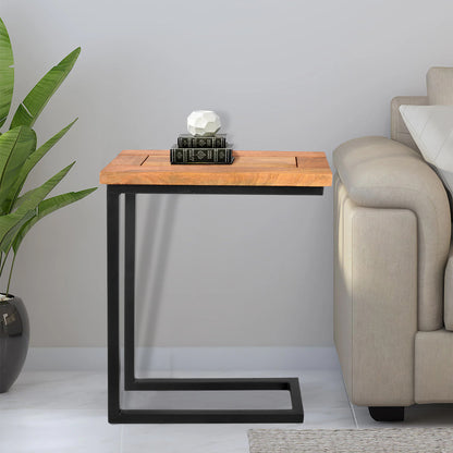 Noor Wooden C Table