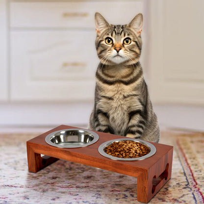 Maya Elevated Cat Feeder