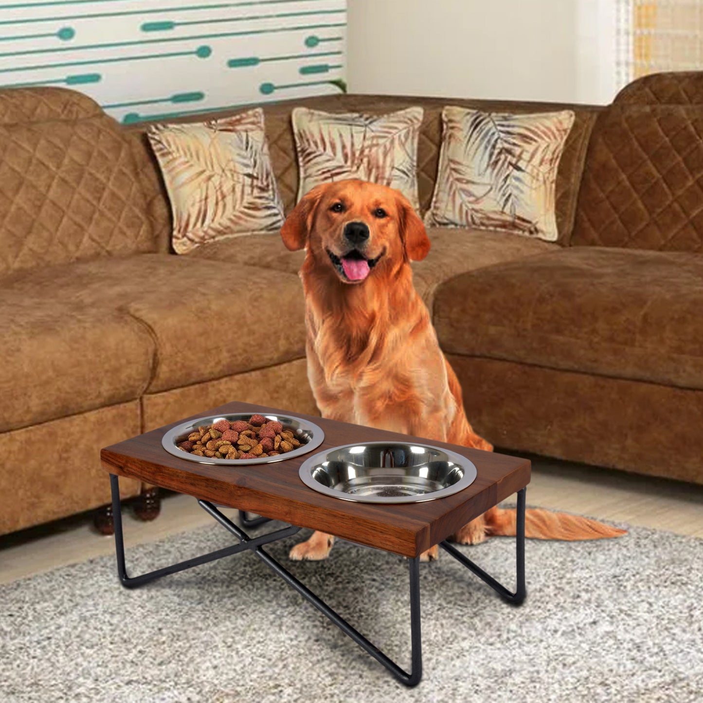 Polo Elevated Dog Feeder