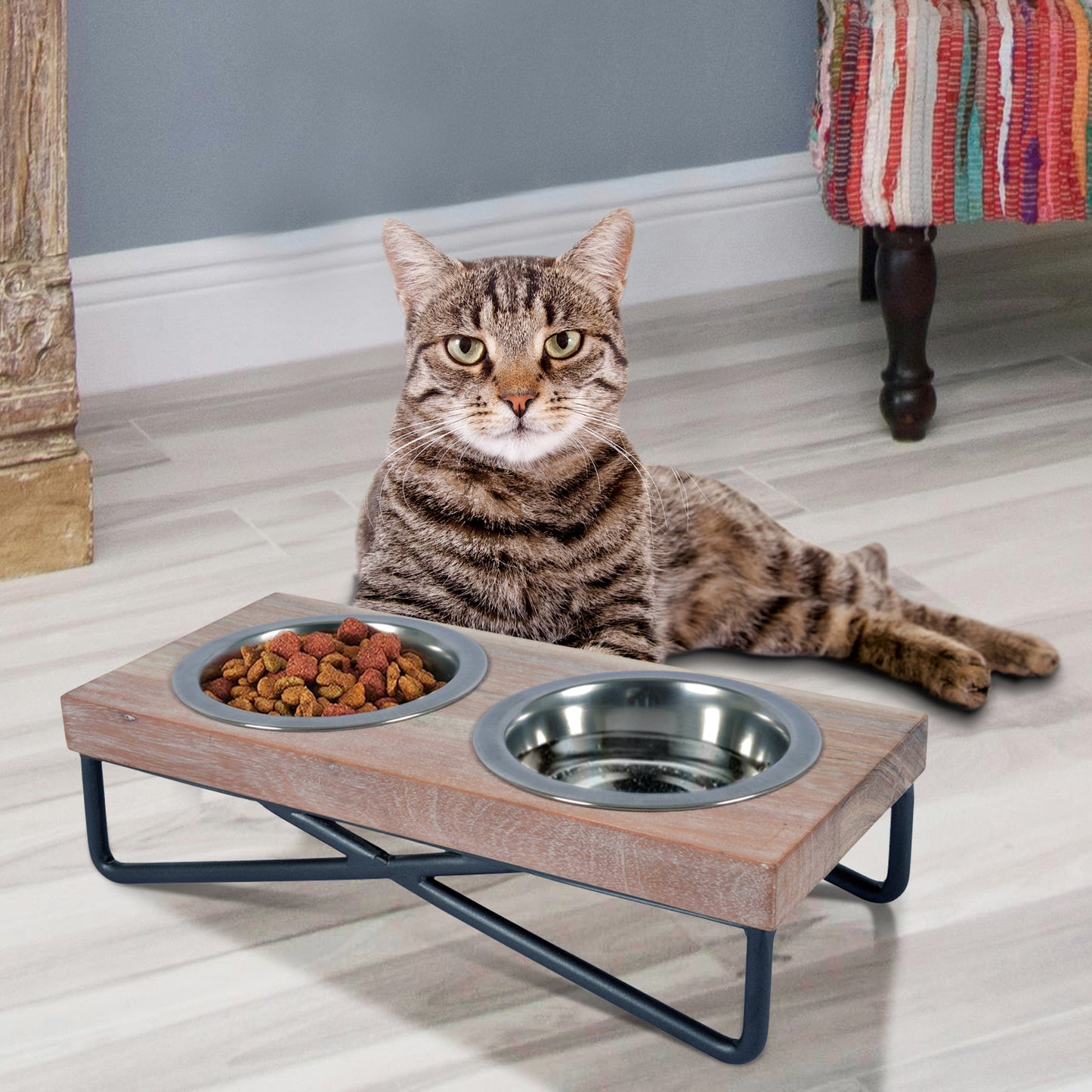 Jasmine Elevated Cat Feeder