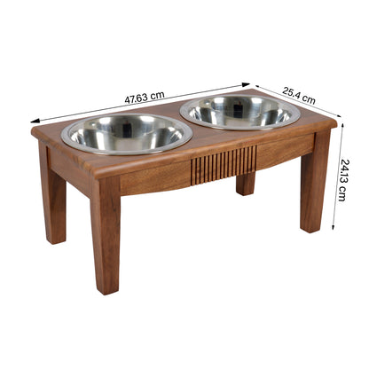 Fluffy Elevated Dog Feeder