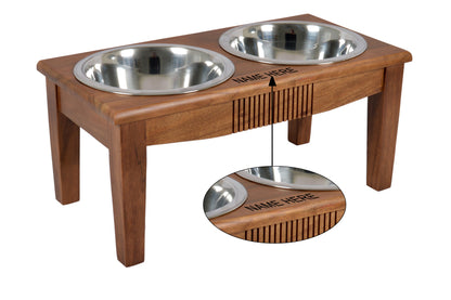 Fluffy Elevated Dog Feeder