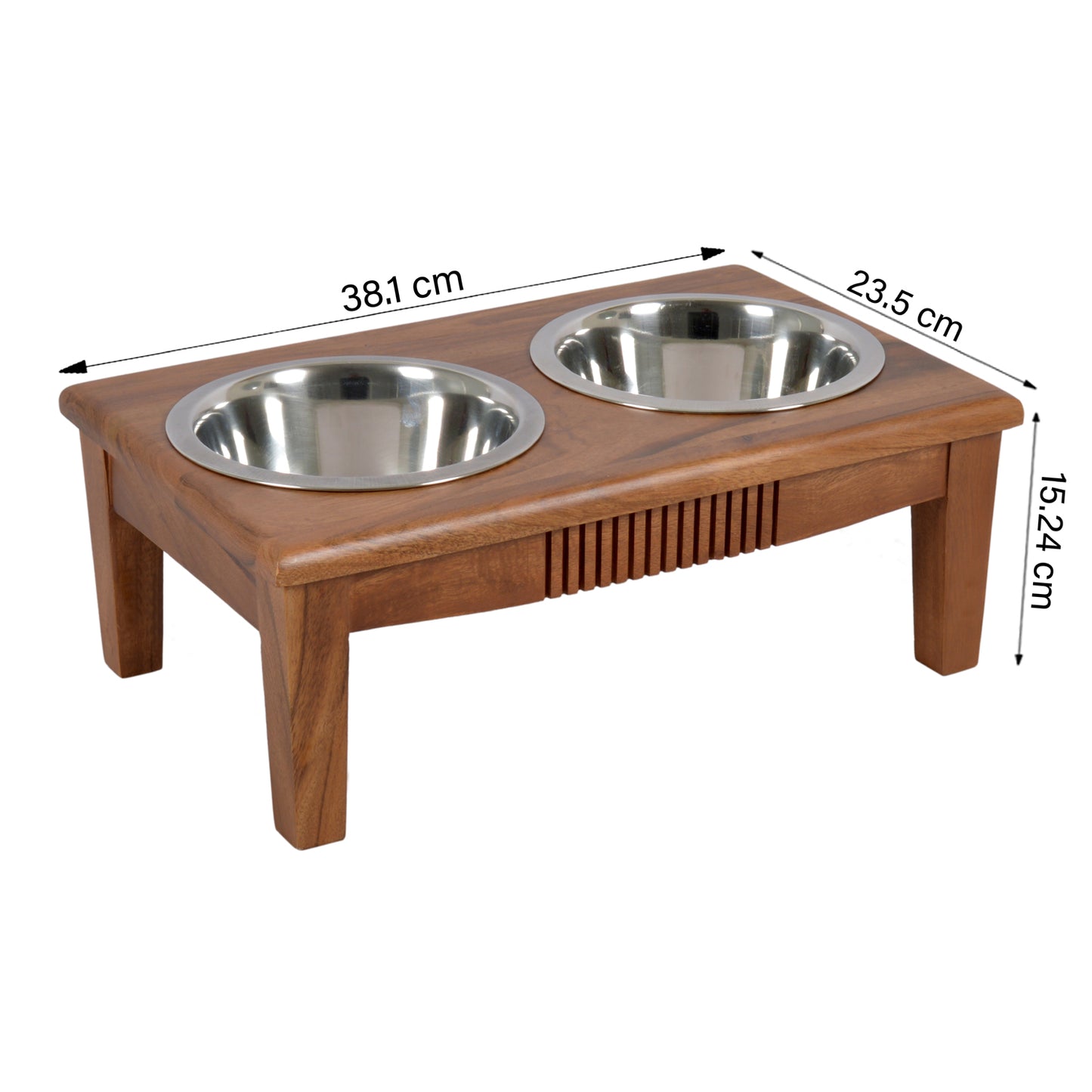 Fluffy Elevated Dog Feeder