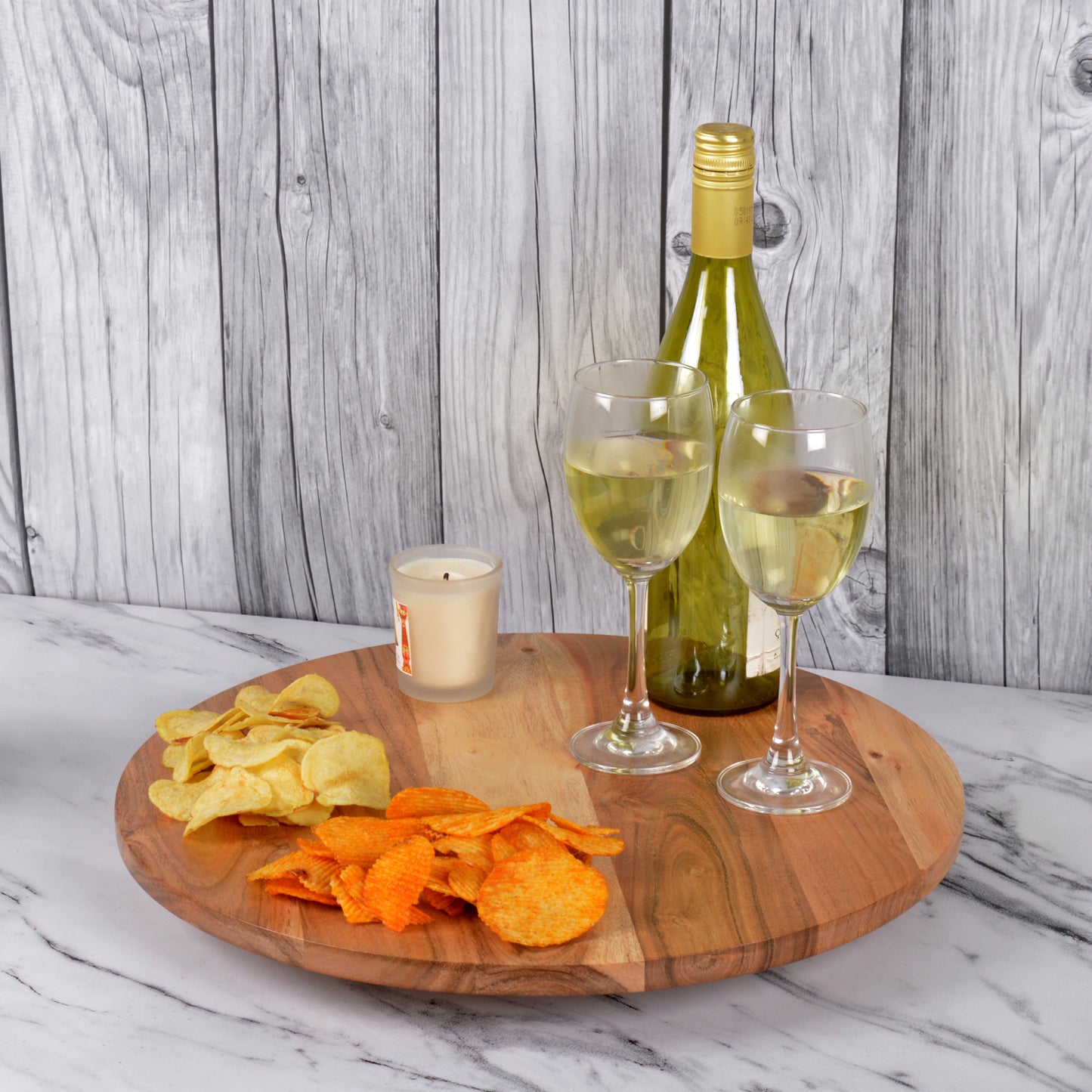 Samya Wooden Lazy Susan