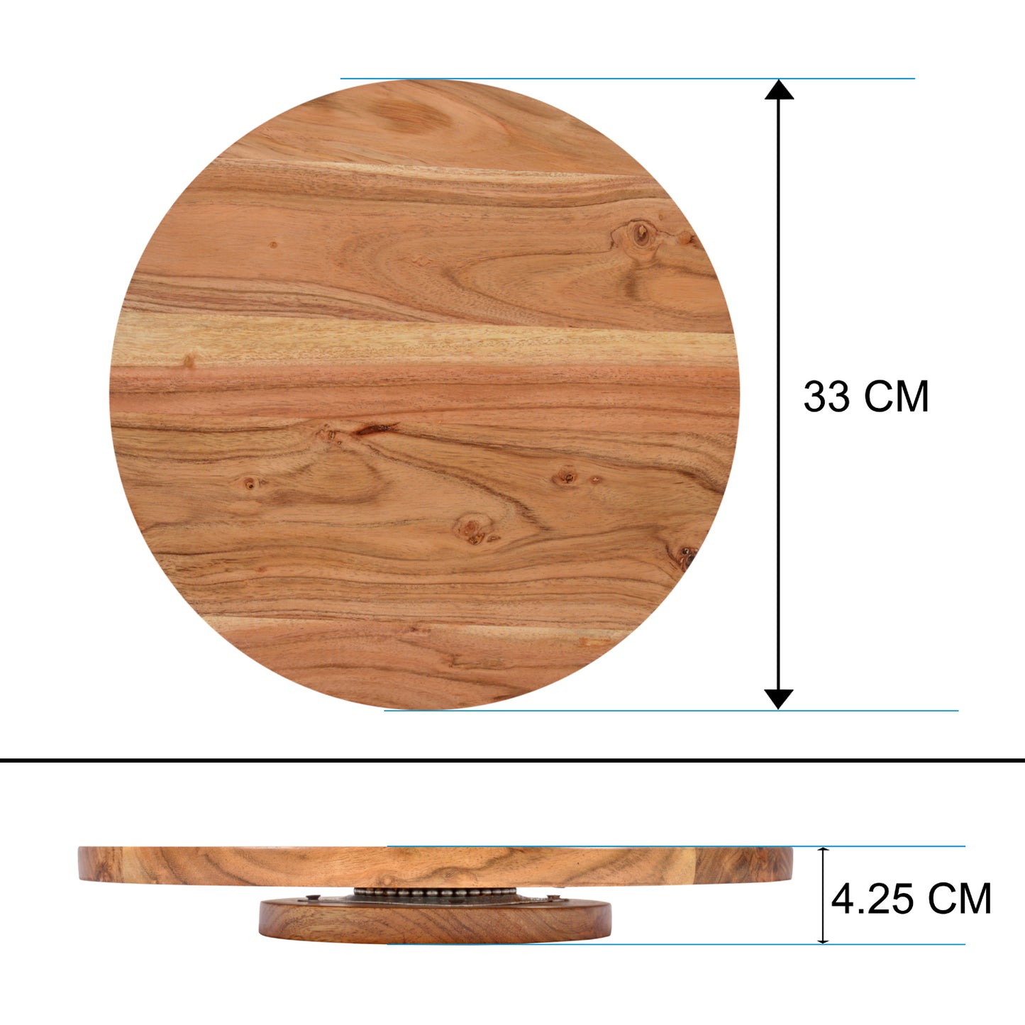Samya Wooden Lazy Susan
